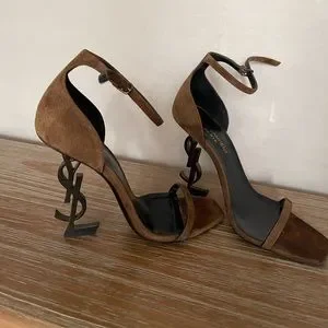 Saint Laurent Shoes Saint Laurent Ysl Heels Poshmark